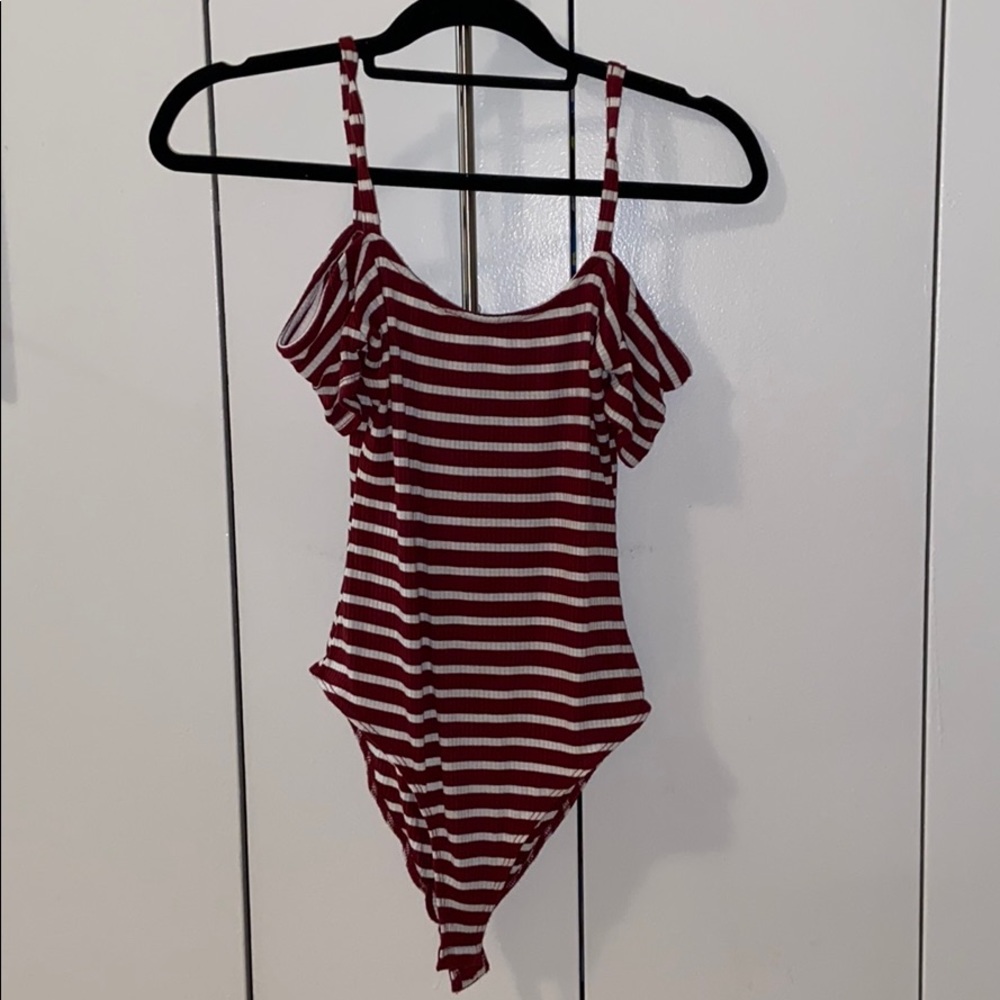 Urban Outfitters Striped Bodysuit Tank